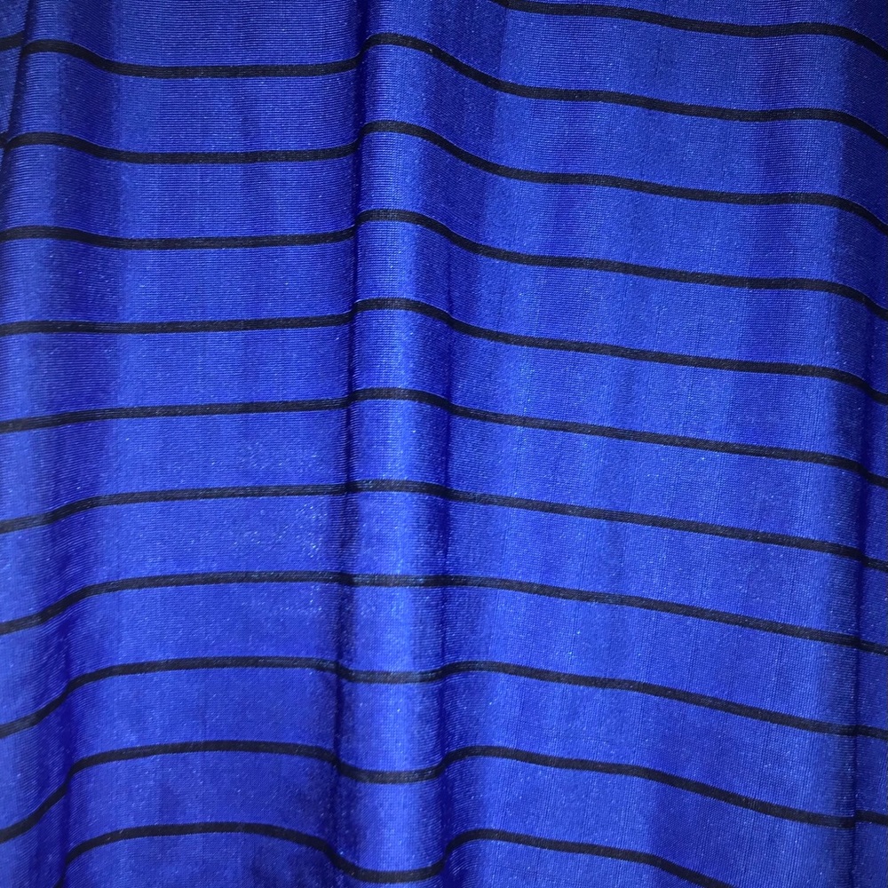 New Softwear by Mark Singer Blue Top Black USA Nordstrom
